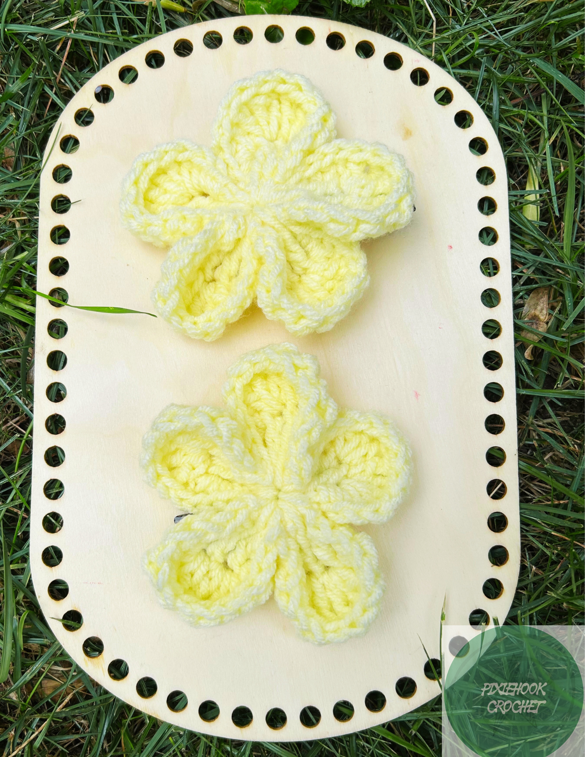 Yellow Flower Hair Clips !