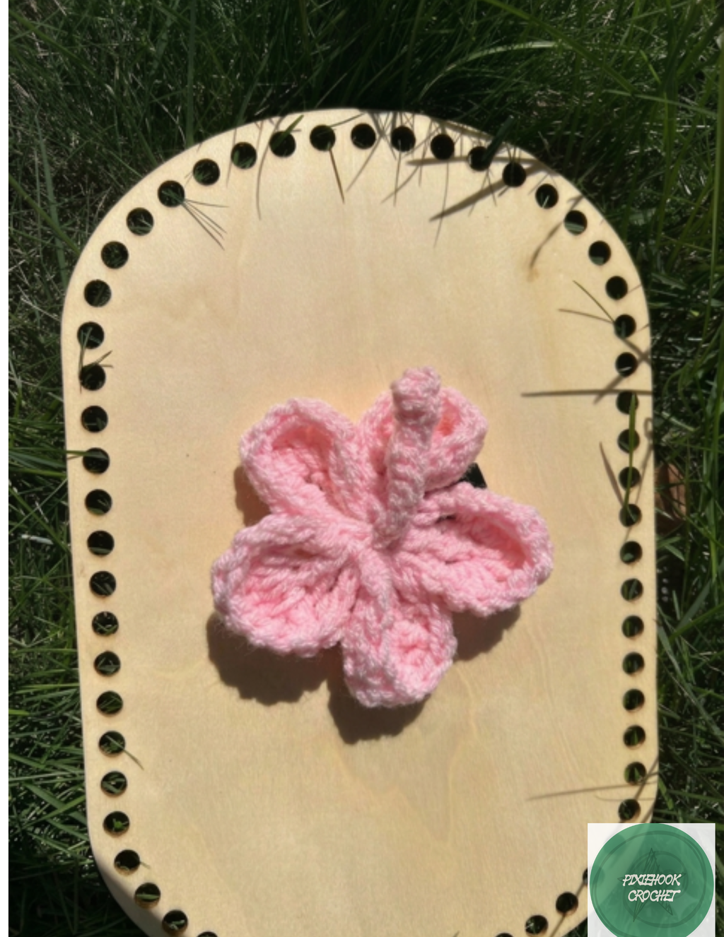 Hibiscus Flower Hair Clips